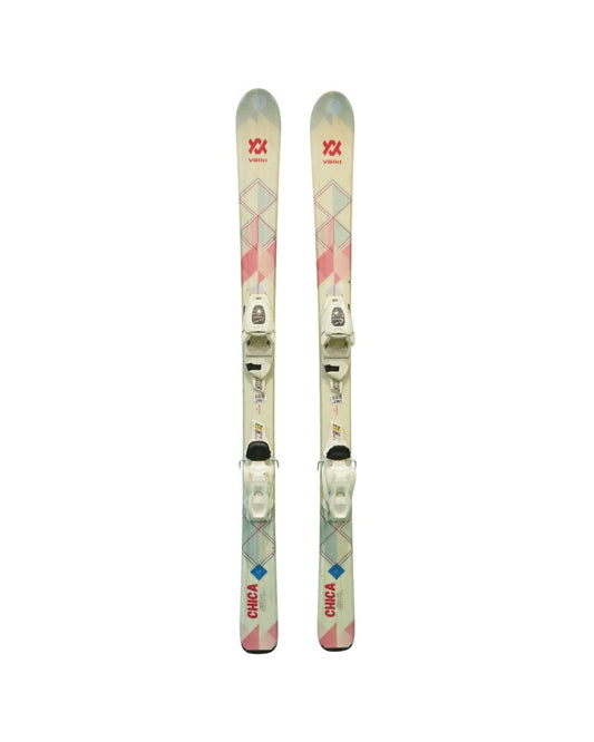 Skis alpins- Volkl Chica Junior + fixations Marker 4.5