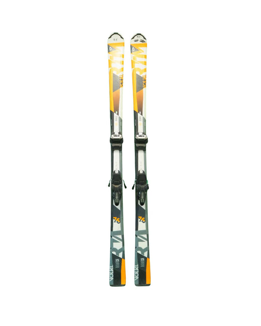 Skis alpins- Volkl RTM 7.6 + fixations Marker Griffon