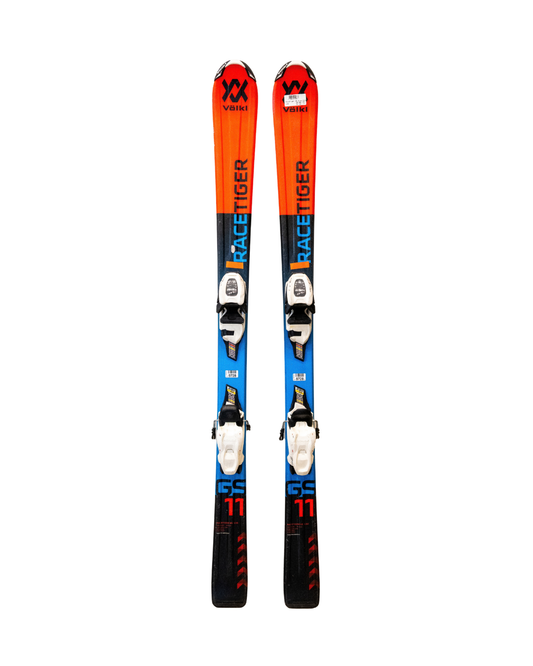 Volkl Occasion - Ski Alpin - Volkl Junior Racetiger GS - Bleu / Orange