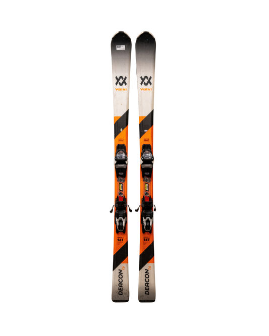 Volkl Occasion - Ski Alpin - Volkl Deacon 7.6 - Orange / Blanc