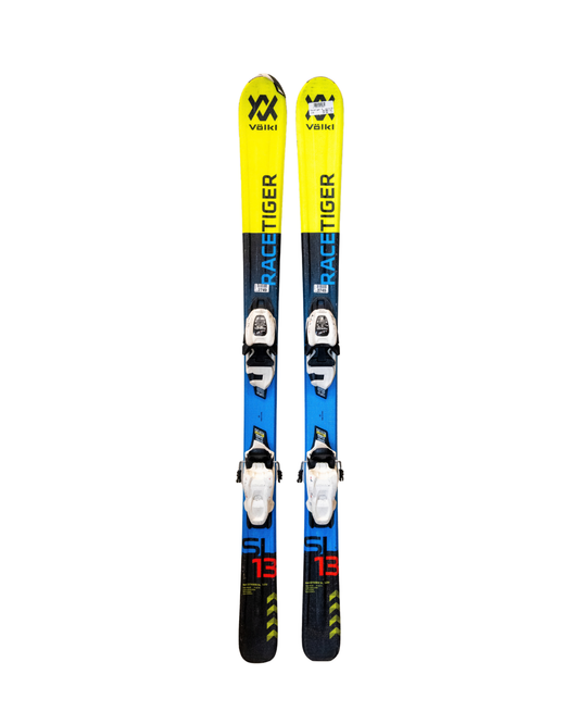 Volkl Occasion - Ski Alpin - Volkl Junior Racetiger SL - Jaune / Bleu