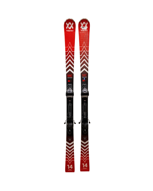 Volkl Occasion - Ski Alpin - Volkl Racetiger SRC - Rouge / Blanc