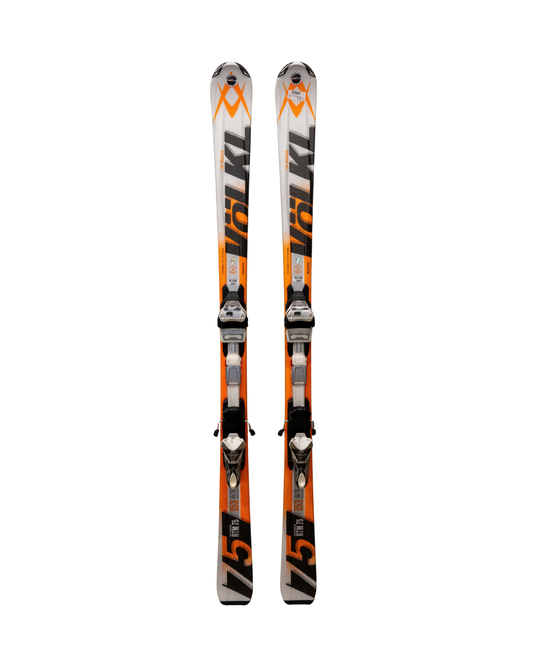 Volkl Occasion - Ski Alpin - Volkl RTM 75 - Orange / Noir