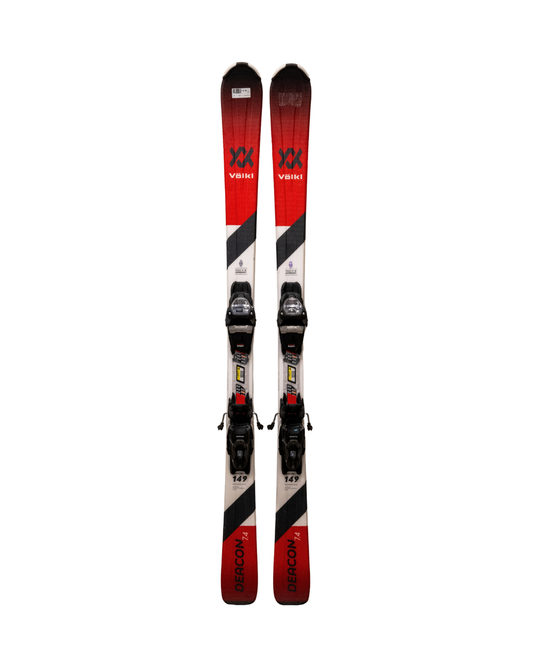 Volkl Occasion - Ski Alpin - Volkl Deacon 7.4 - Rouge / Blanc