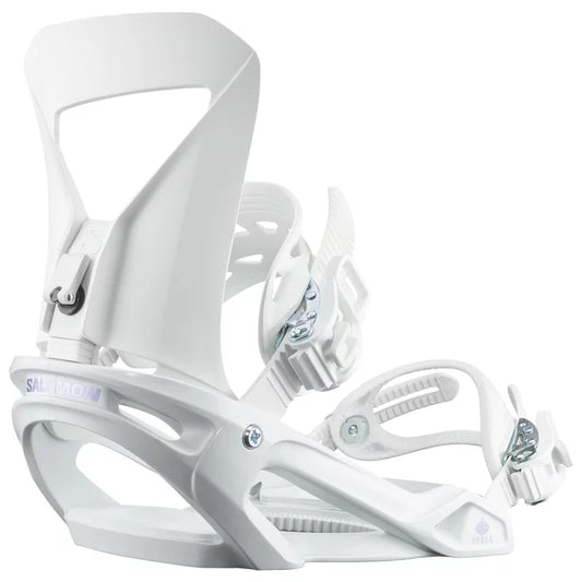 Salomon Fixations de snowboard - Salomon Spell White M