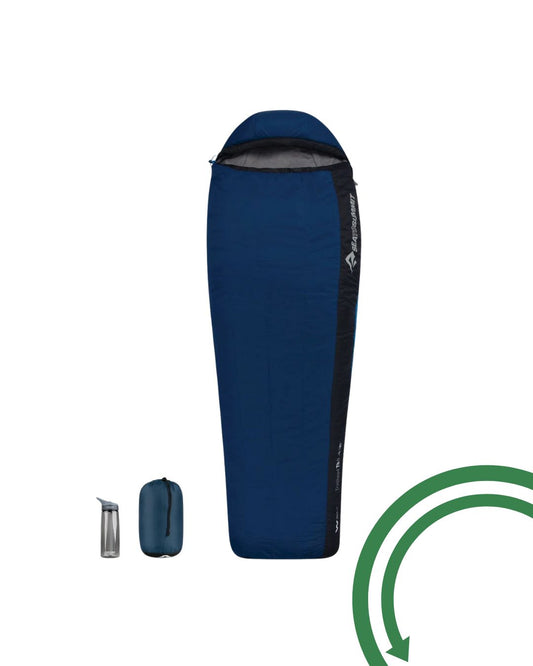 Sea to Summit Sac de couchage Trailhead Th II - Regular - Bleu marine