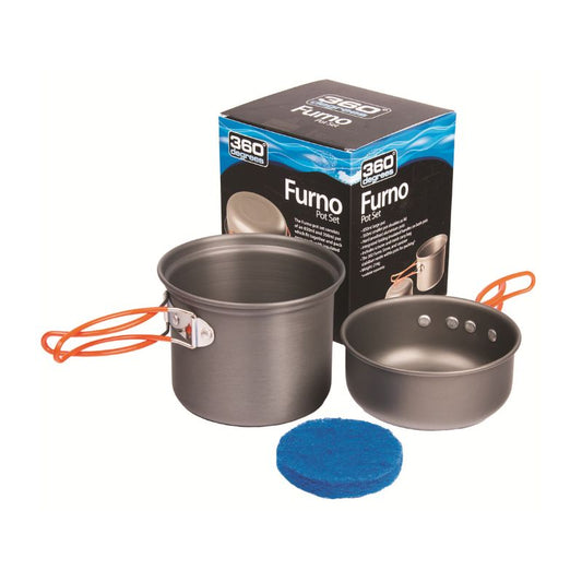 360 Degrees Popotte de bivouac - 360 Degrees Bivouac Furno Pot Set