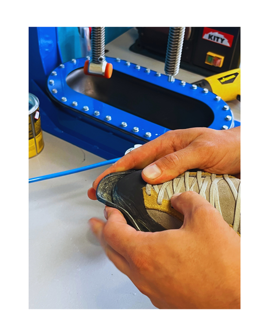 Ressemelage chausson