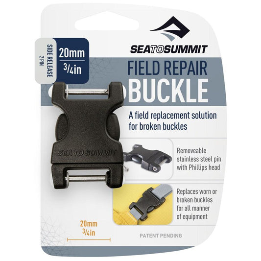 Sea to Summit Accessoire d'entretien et de réparation - Sea to Summit Field Repair Buckle 20mm (3 4) In - 2 Barres Métal