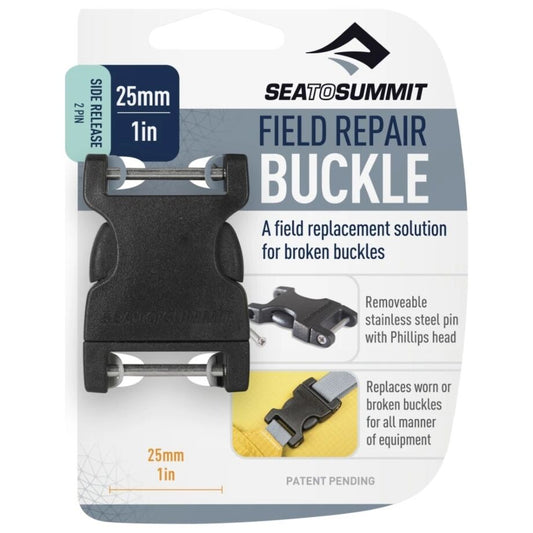 Sea to Summit Accessoire d'entretien et de réparation - Sea to Summit Field Repair Buckle 25mm 1 In - 2 Barres Métal