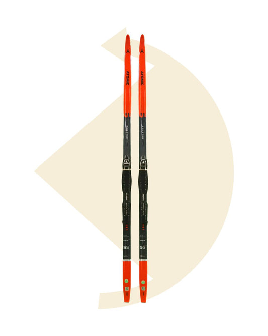Atomic- Skis de fond Redster S5 Jr + fixations Prolink NNN