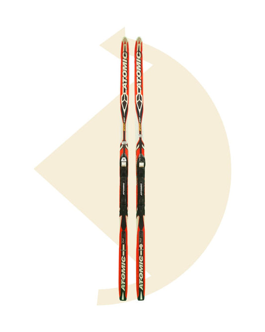 Atomic- Skis de fond Sport Grip+ fixations