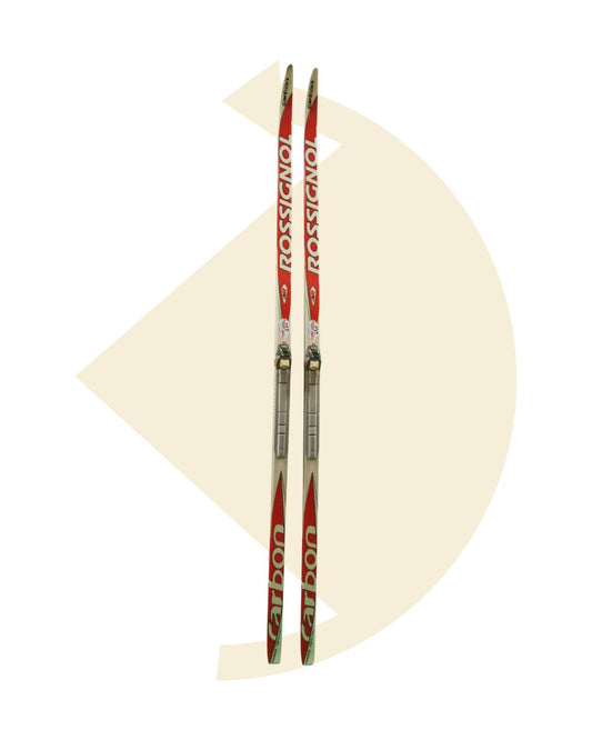 Rossignol- Skis de fond Carbon+ fixations