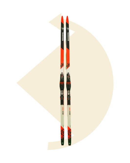 Rossignol- Skis de fond Delta Sport+ fixations