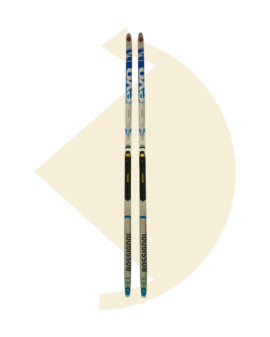 Rossignol- Skis de fond First Waxless+ fixations