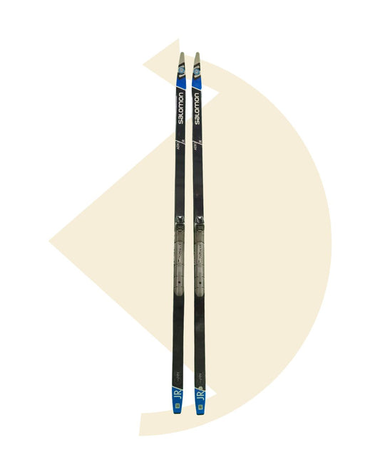 Salomon- Skis de fond Aero Junior+ fixations