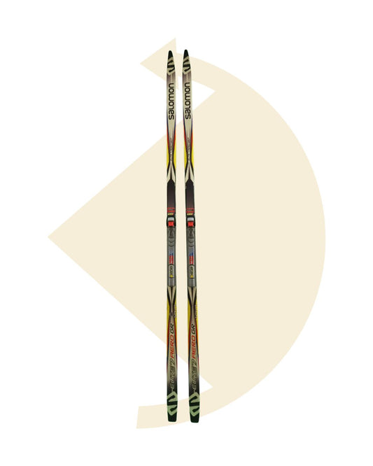 Salomon- Skis de fond Elite 7 Aero Grip+ fixations