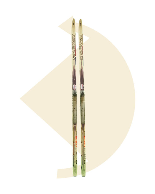 Salomon- Skis de fond Elite 7 Grip+ fixations