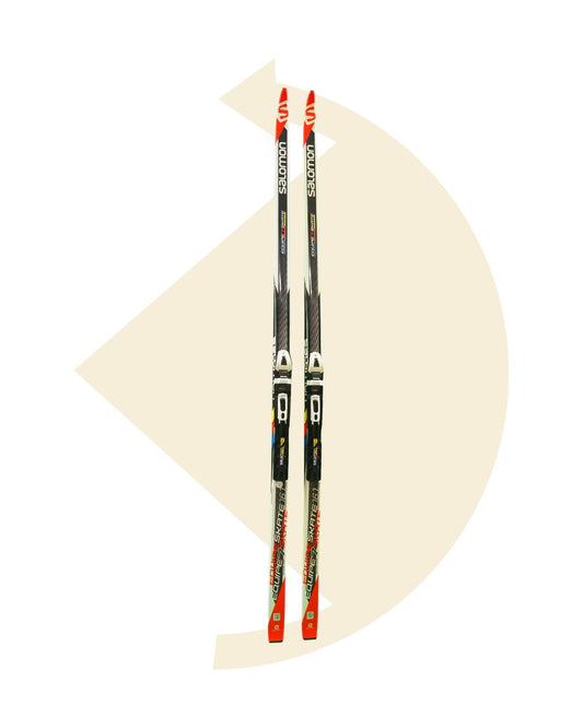 Salomon- Skis de fond Equipe 7 Skate+ fixations