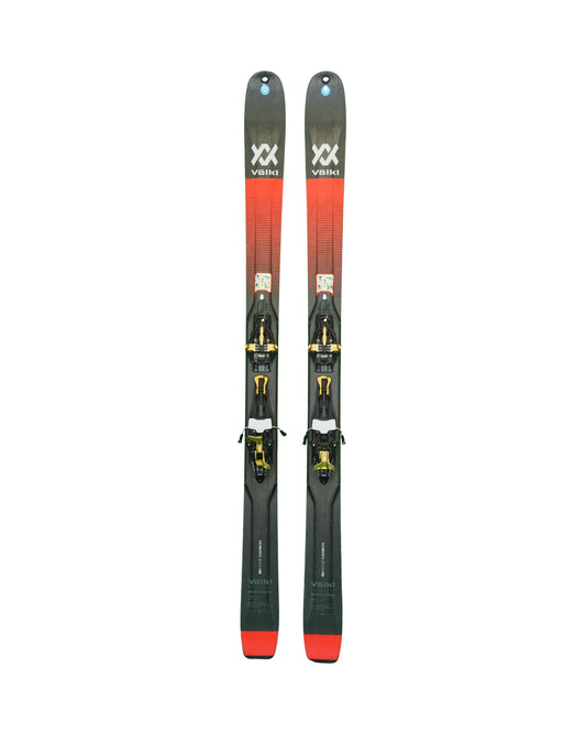 Volkl- Ski de randonnée Mantra V-Werks+ fix Marker Kingpin+ peaux