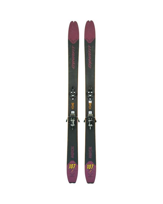 Dynafit- Ski de randonnée Radical 107+ fix Dynafit ST Rotation 14+ peaux