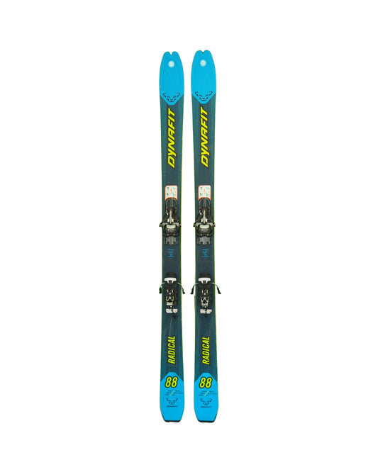 Dynafit- Ski de randonnée Radical 88 + fix Marker Alpinist+ peaux