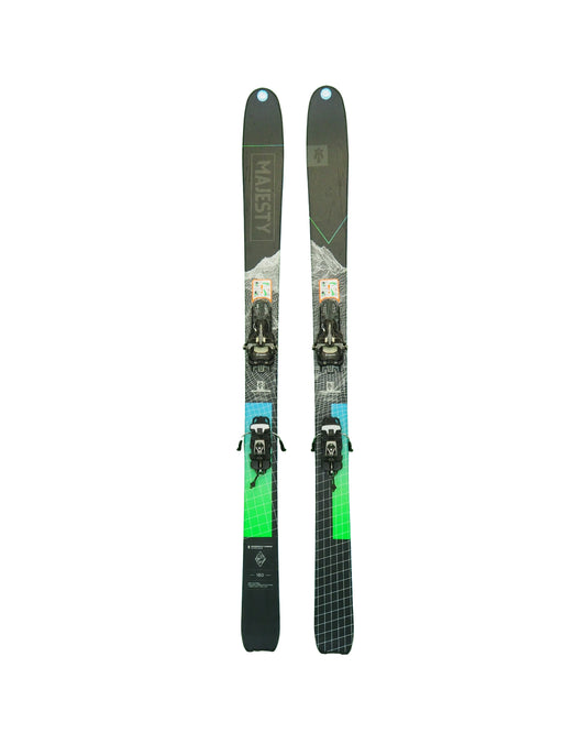 Majesty- Ski de randonnée Superwolf Carbon+ fix Marker Alpinist + peaux